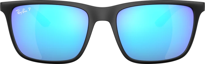 Ray-Ban RB4385 58mm matte black/green blue
