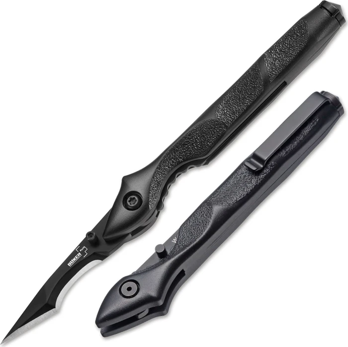 Böker Plus Urban Survival Taschenmesser schwarz