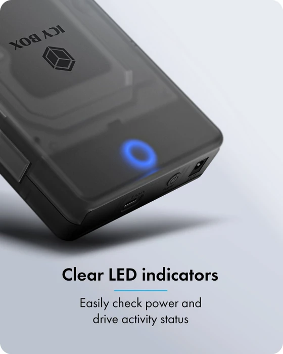 RaidSonic Icy Box IB-388-CU3, Spade Base 388, USB-C 3.0