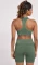 hummel Christel Sport-BH lily pad/laurel wreath melange (Damen) Vorschaubild