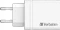 Verbatim 30W USB-Wandladegerät mit 4 Anschlüssen weiß Vorschaubild