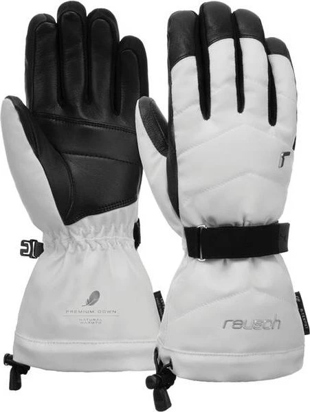 Reusch Nadia R-Tex XT Skihandschuhe weiß/schwarz (Damen)