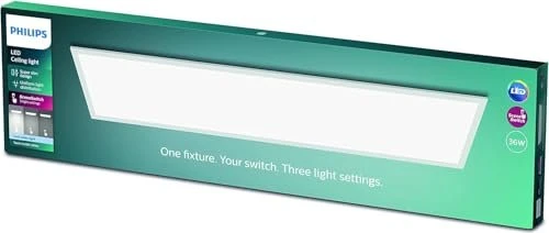 Philips LED Panel Deckenleuchte 120x30 36W