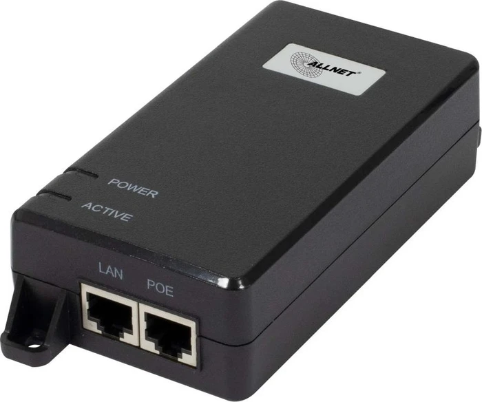 Allnet Desktop 5G PoE-Injektor, 2x RJ-45, 60W PoE++