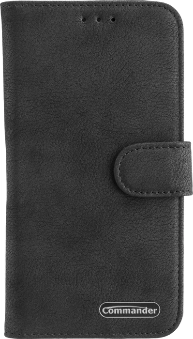 Peter Jäckel Commander Book Case Elite für Apple iPhone 12 Mini schwarz