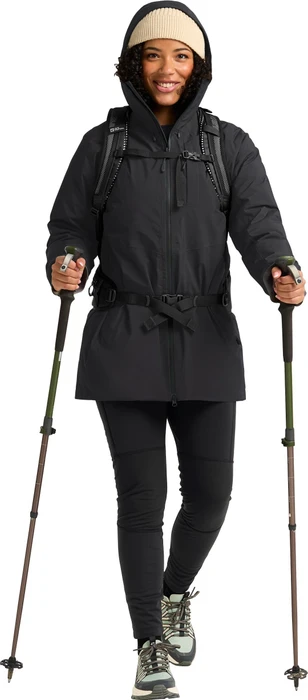 Jack Wolfskin Icecape 2L Down Funktionsjacke schwarz (Damen)