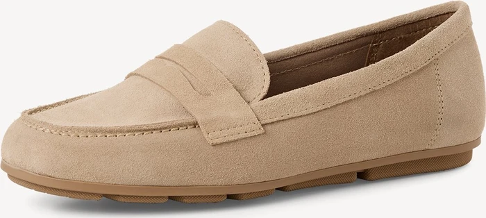 Tamaris Lederslipper beige (Damen)