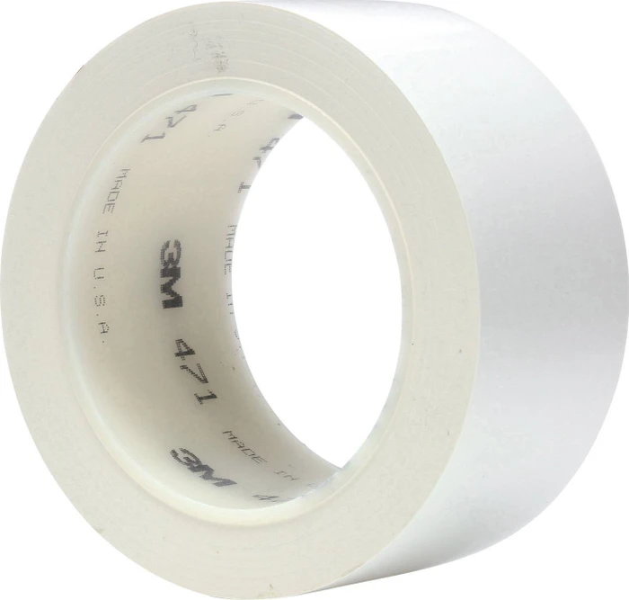 3M Vinyl Tape 471 weiß, Klebeband, 50mm/33m