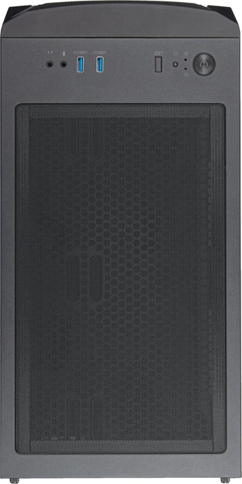 SilverStone Fara 511Z, schwarz, Glasfenster
