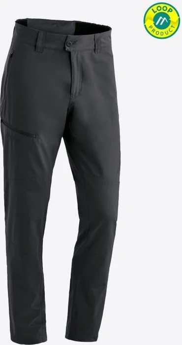 Maier Sports Nil Loop Hose lang schwarz (Herren)