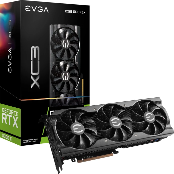 EVGA GeForce RTX 3080 Ti XC3 Gaming, 12GB GDDR6X, HDMI, 3x DP