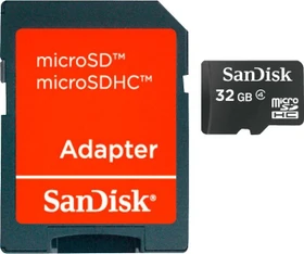 SanDisk 32GB Kit, Class 4