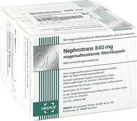 Nephrotrans 840mg magensaftresistente Weichkapseln, 100 Stück
