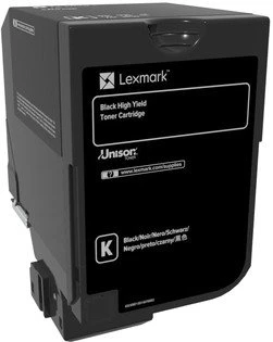 Lexmark Toner CS725 schwarz hohe Kapazität