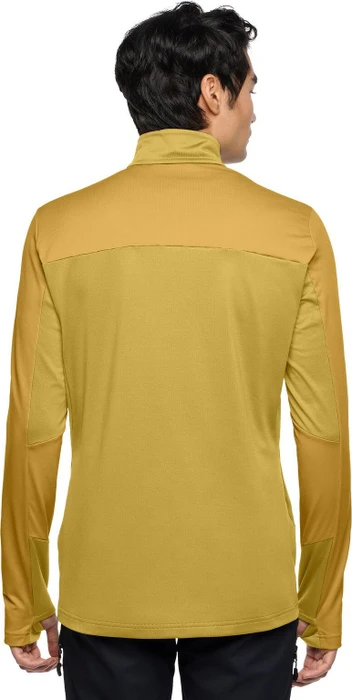 Vaude Livigno Halfzip II Fleece Funktionsshirt langarm hay (Herren)