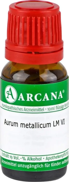 Arcana Aurum metallicum LM 6 Dilution, 10ml