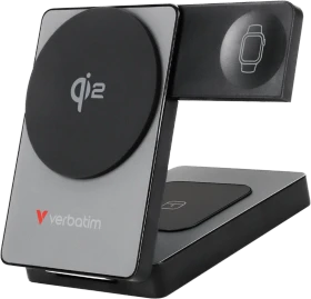 Verbatim Charge 'n' Go Qi2 Power Bank 5000mAh grau (32294)