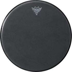 Remo Ambassador Black Suede Snare Side 14"