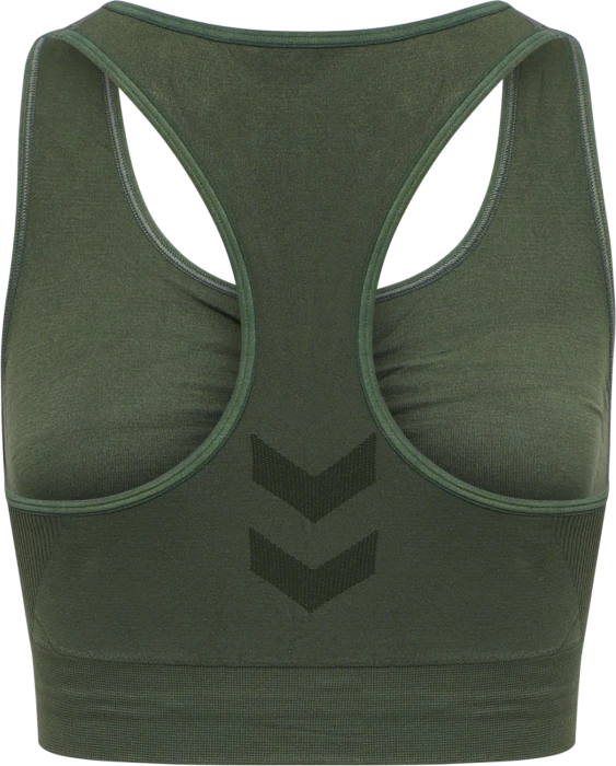 hummel Seamless Sports Top Funktionsshirt ärmellos thyme (Damen)