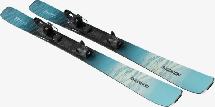 Salomon Stance 80 + M10 alaskan blue/porcelain (inkl. Bindung) (Damen) (Modell 2025/2026)