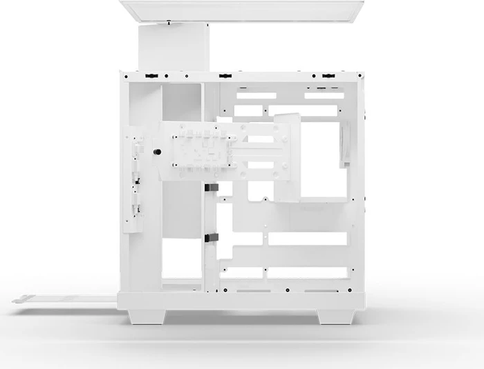 be quiet! Light Base 500 LX White, weiß, Glasfenster