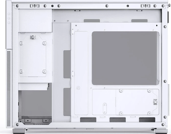 Jonsbo D31 Screen White, weiß, Glasfenster