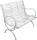 Garden Pleasure Tambora Gartenbank 2-Sitzer (950466)