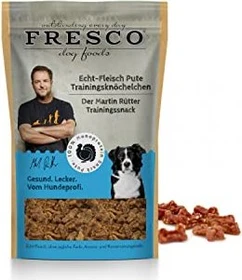 Fresco Dog Martin Rütter Trainingsknöchelchen, Pute, 150g