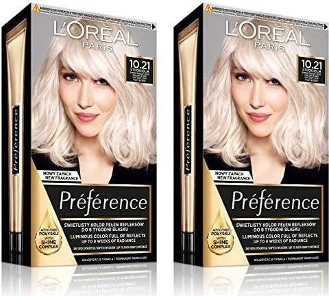 L'Oréal Récital Préférence Haarfarbe 10.21 Platinperlmuttblond