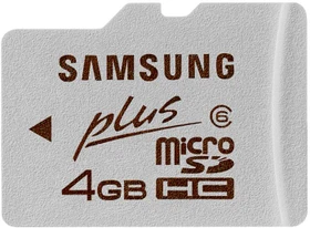 Samsung Plus R17/W12 4GB, Class 6