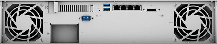 Synology RackStation RS1219+, 4GB RAM, 4x RJ-45 1000Base-T, 2x USB-A 3.0, 2HE