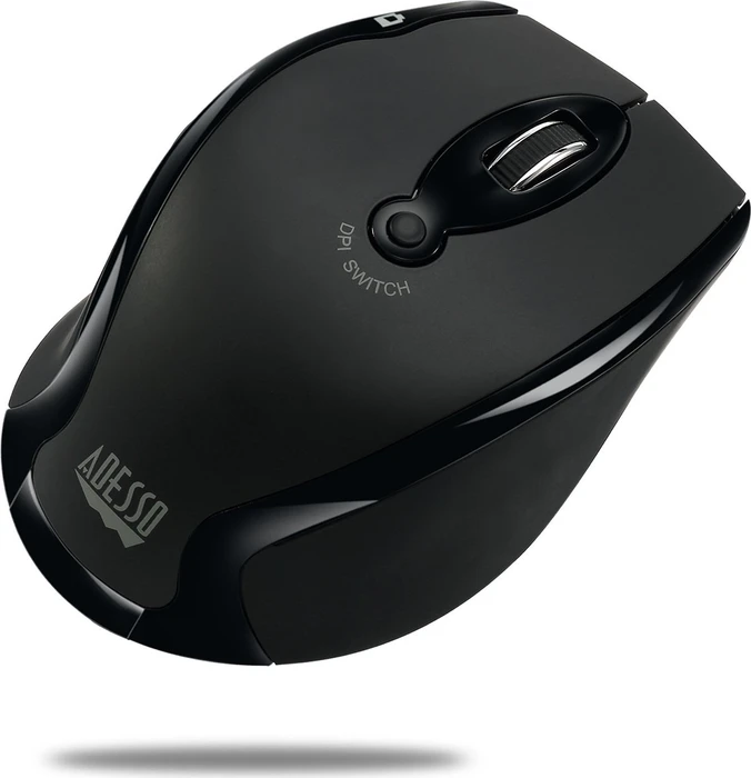 Adesso iMouse M20B Wireless Ergonomic Mouse schwarz, USB