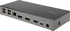 StarTech Triple 4K Monitor USB Typ-C Docking Station, USB-C 3.1 [Buchse] (DK31C2DHSPDUE)