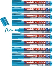 edding 360 Whiteboardmarker hellblau, 10er-Pack