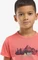 Jack Wolfskin Hiking Graphic Funktionsshirt kurzarm sunset coral (Junior) Vorschaubild