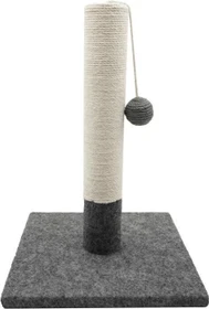 Tyrol Kratzsäule für Katzen, 42cm, beige/grau