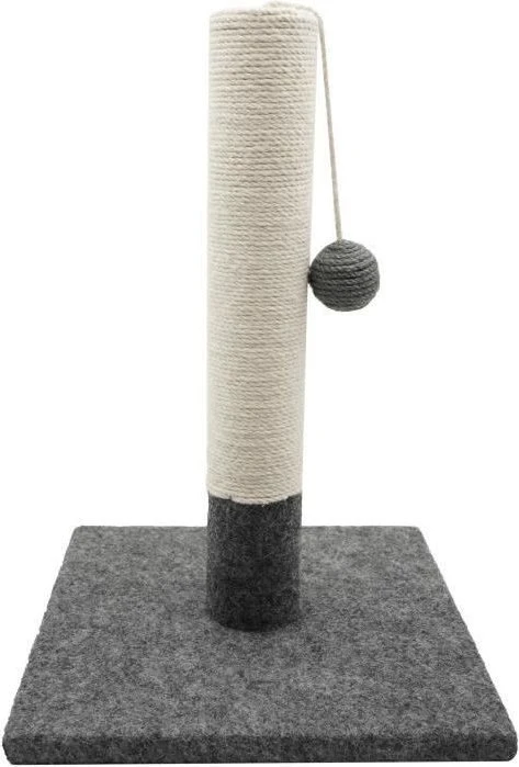 Tyrol Kratzsäule für Katzen, 42cm, beige/grau