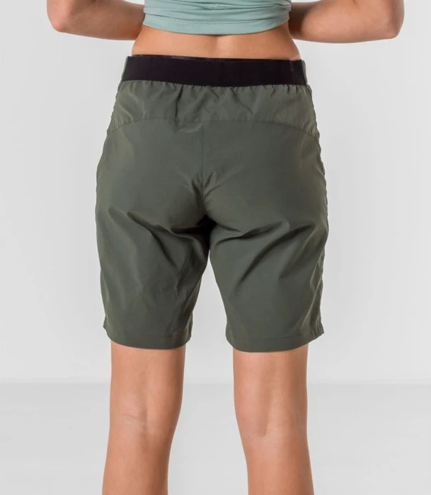 Löffler Brioni-B CSL Shorts Fahrradhose kurz olive (Damen)