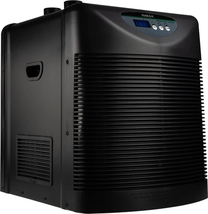 Hailea HC Series 1000A Aquarienkühler, Durchlaufkühler mit Kompressor, 300-, schwarz