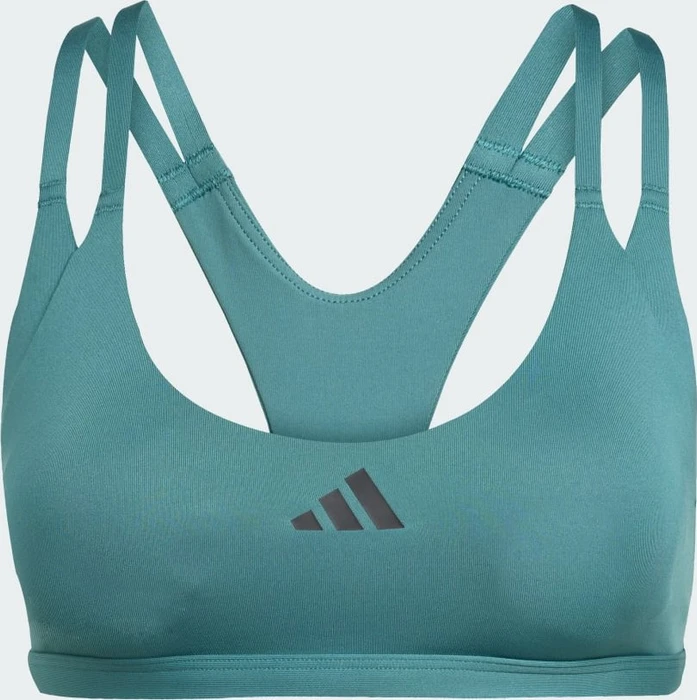 adidas Aeroimpact Luxe Training Light-Support Sport-BH preloved teal (Damen)