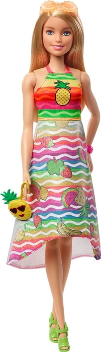 Mattel Barbie - Crayola Fruchtiger Farbenmix Puppe & Moden blond