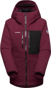 Mammut Stoney HS Thermo Hooded Skijacke vin/black (Damen)