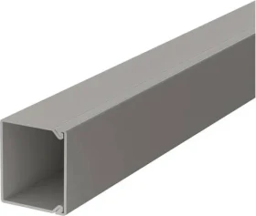 OBO Bettermann WDK30030GR Kabelkanal, 30x30mm, 2m, steingrau