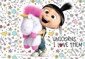 Ravensburger Puzzle Agnes und die Minions