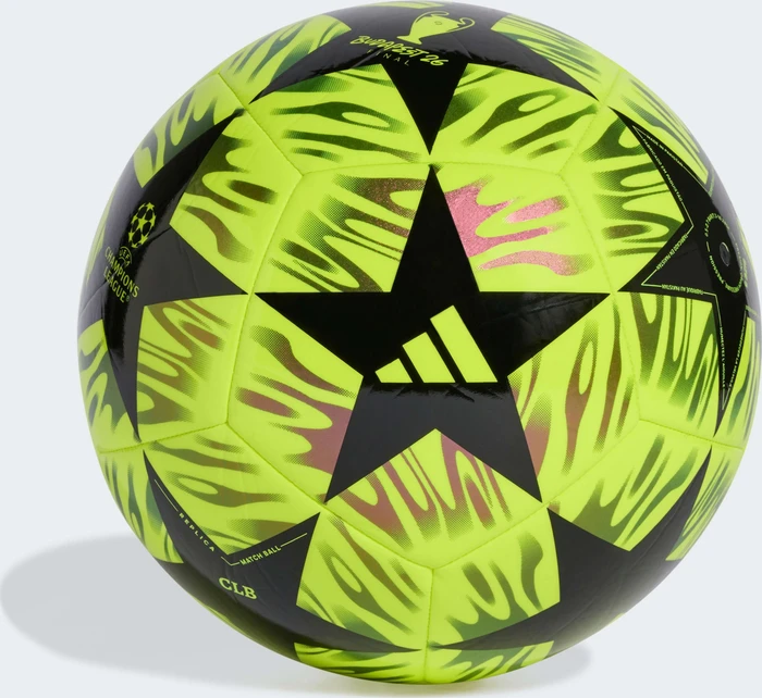 adidas UCL Budapest 2026 League Final Club Fußball solar yellow/black