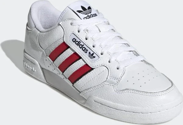 adidas Continental 80 Stripes cloud white/vivid red/core black
