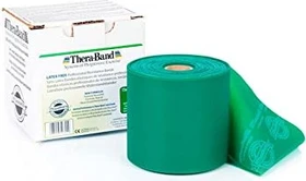 Thera-Band Latexfrei 22.0m stark Widerstandsband grün