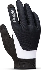 Roeckl Mori 2 Fahrradhandschuhe weiß/schwarz