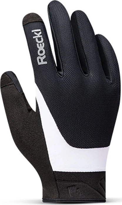 Roeckl Mori 2 Fahrradhandschuhe weiß/schwarz