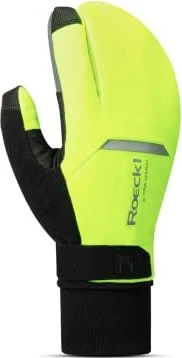 Roeckl Villach 3 Trigger Fahrradhandschuhe fluo yellow